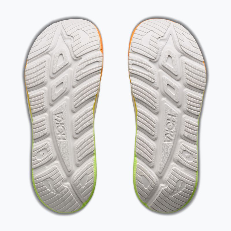 Шльопанці HOKA Ora Recovery Slide 3 white/neon yuzu 7