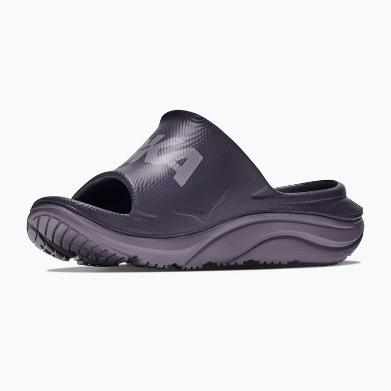 Шльопанці HOKA Ora Athletic squid ink/purple fog 4
