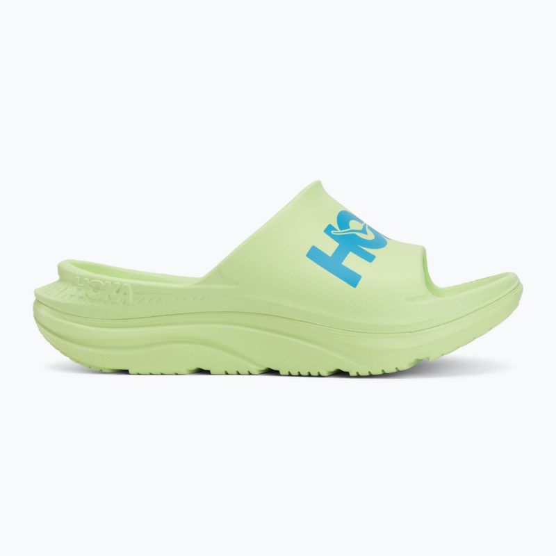 Шльопанці HOKA Ora Athletic tart apple/skyward blue 2