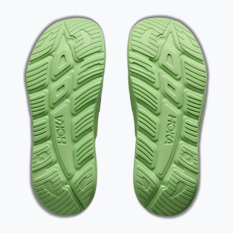 Шльопанці HOKA Ora Athletic tart apple/skyward blue 6