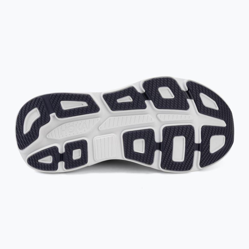 Кросівки для бігу чоловічі HOKA Bondi 9 black/neon yuzu 4