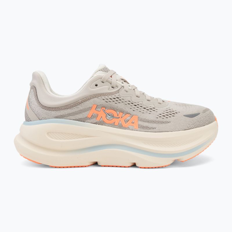 Кросівки для бігу жіночі HOKA Bondi 9 Wide river rock grey/mineral ore 2