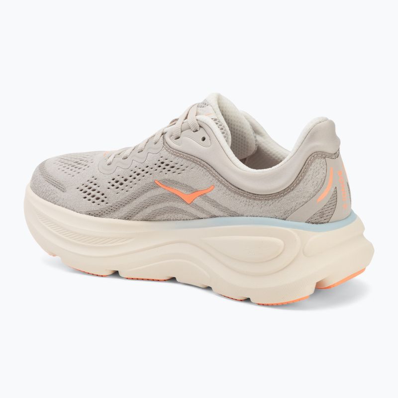 Кросівки для бігу жіночі HOKA Bondi 9 Wide river rock grey/mineral ore 3