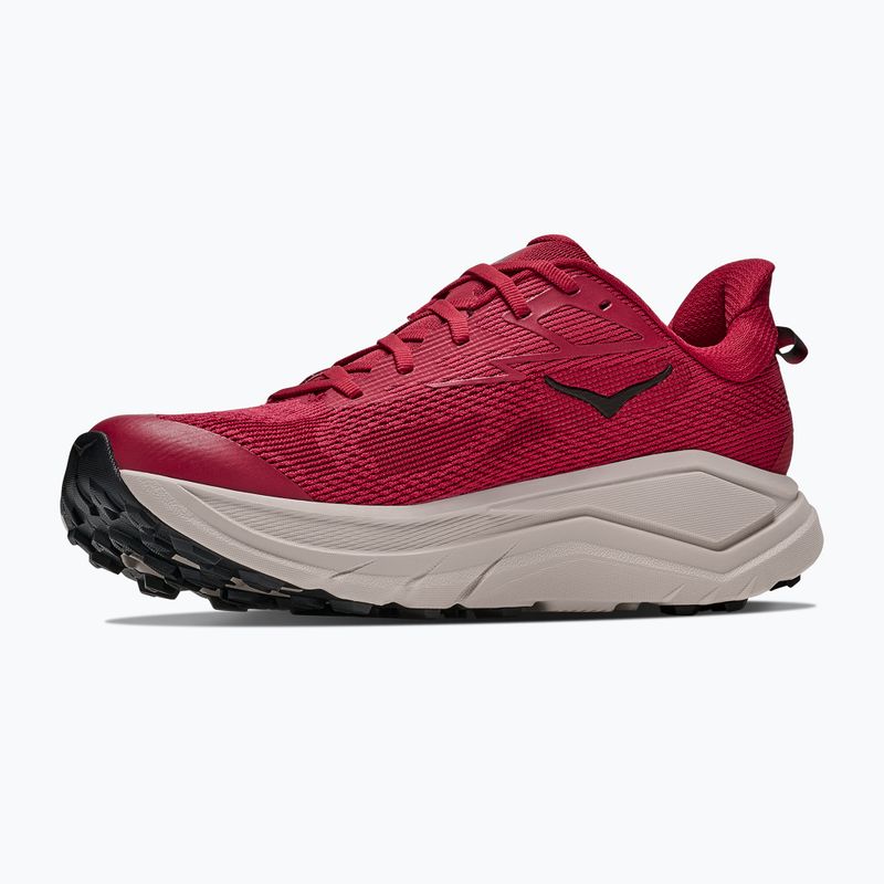Кросівки для бігу чоловічі HOKA Challenger 8 red agate/river rock grey 2