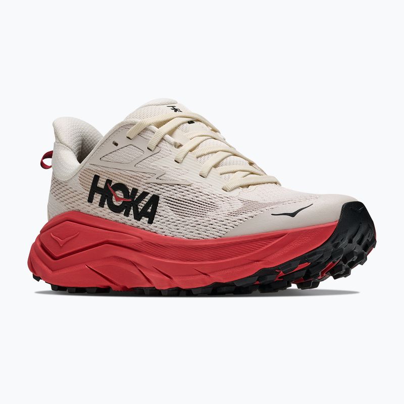 Кросівки для бігу жіночі HOKA Challenger 8 alabaster/burnt red