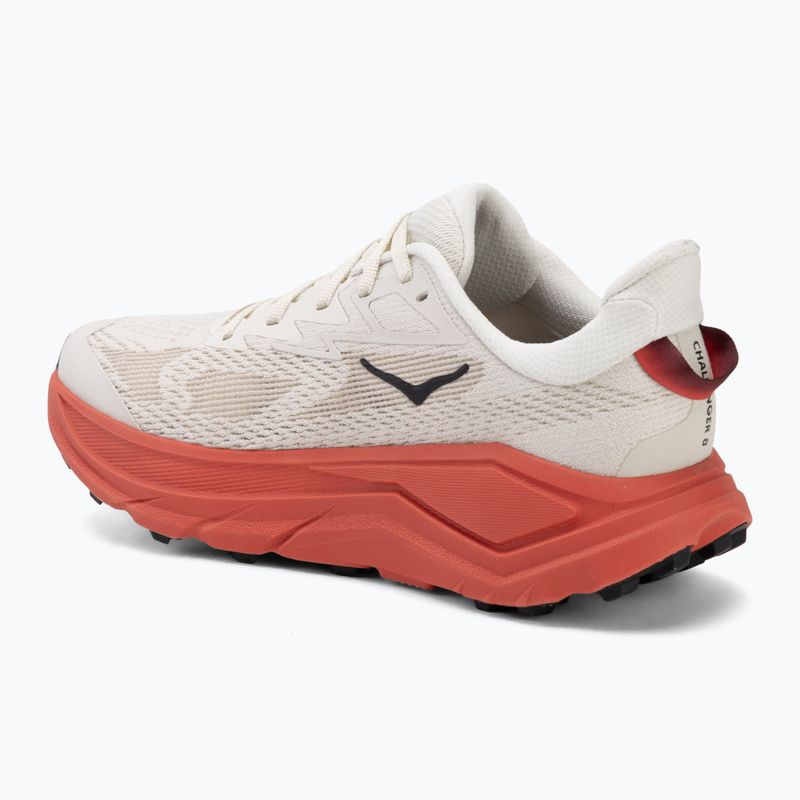 Кросівки для бігу жіночі HOKA Challenger 8 alabaster/burnt red 3