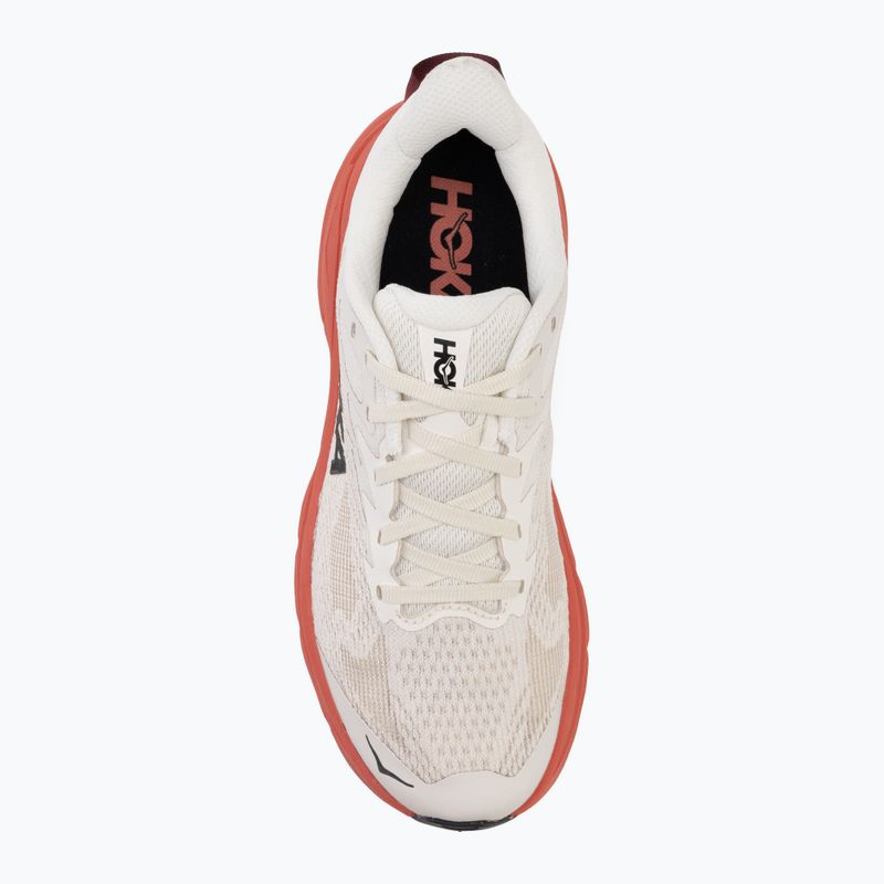Кросівки для бігу жіночі HOKA Challenger 8 alabaster/burnt red 5