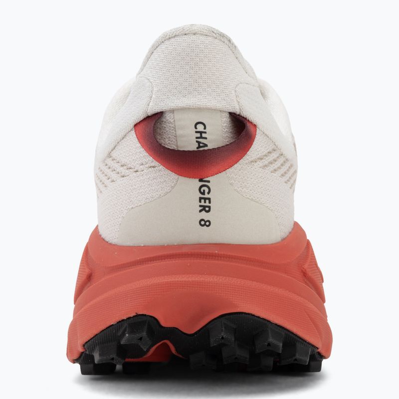 Кросівки для бігу жіночі HOKA Challenger 8 alabaster/burnt red 6