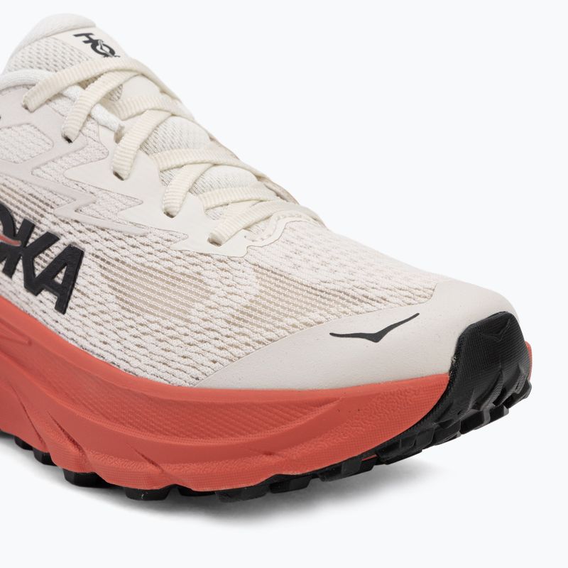 Кросівки для бігу жіночі HOKA Challenger 8 alabaster/burnt red 7