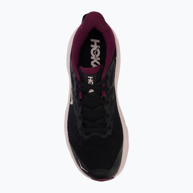 Кросівки для бігу жіночі HOKA Challenger 8 black/pink opal 5