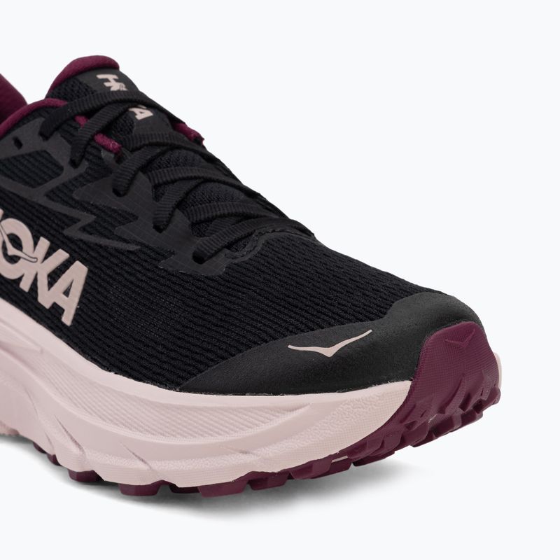 Кросівки для бігу жіночі HOKA Challenger 8 black/pink opal 7