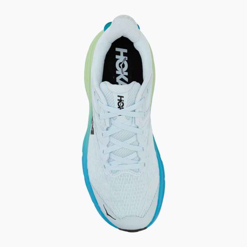 Кросівки для бігу жіночі HOKA Challenger 8 glimmering blue/tart apple 5