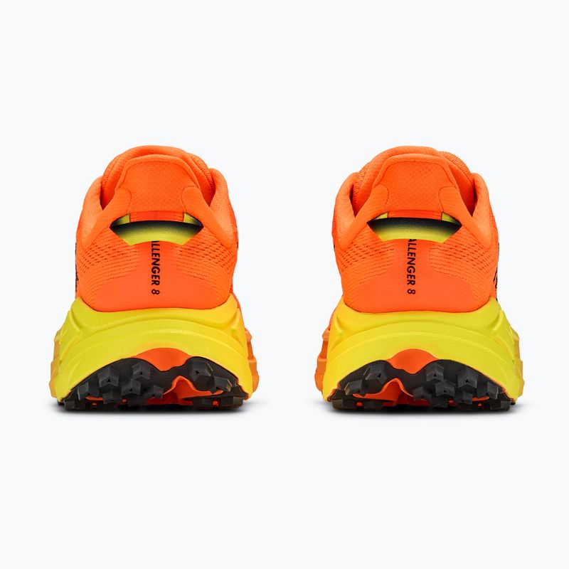 Кросівки для бігу чоловічі HOKA Challenger 8 Wide neon tangerine/hoka citrus 4