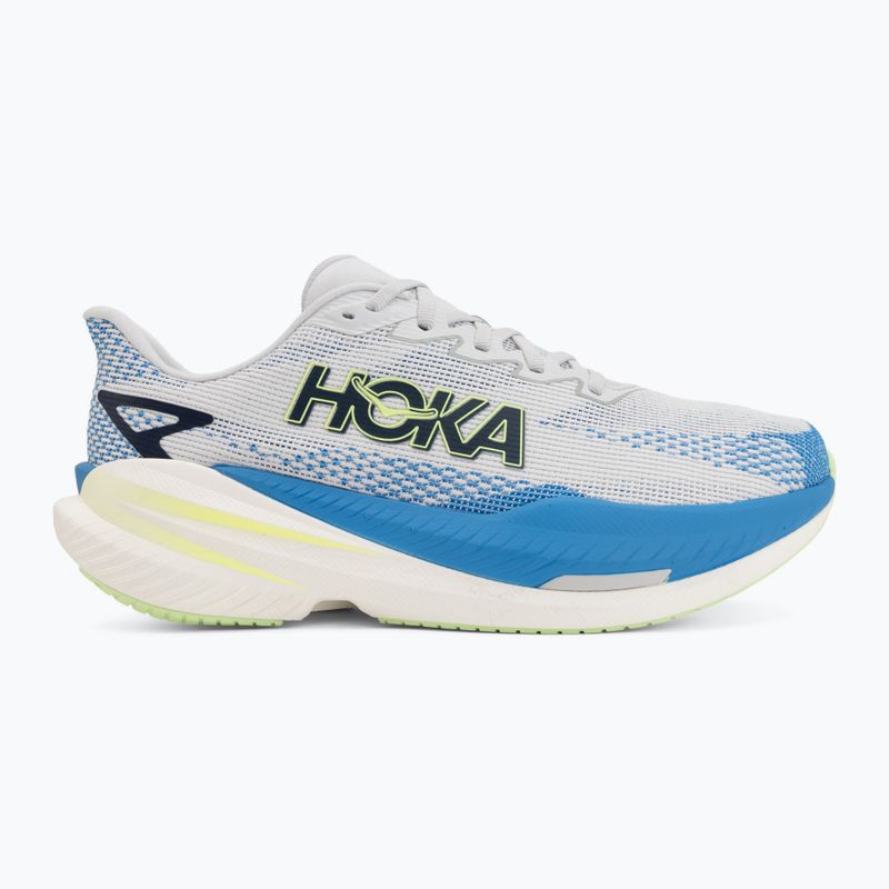 Кросівки для бігу чоловічі HOKA Mach X 3 cosmic grey/virtual blue 2
