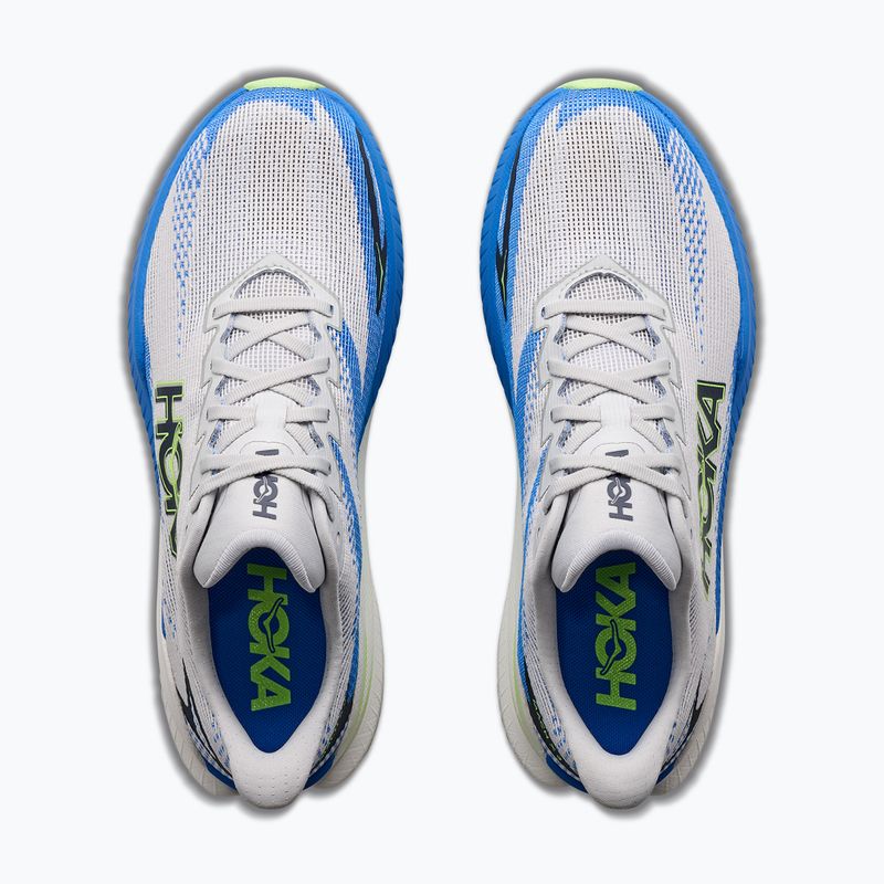 Кросівки для бігу чоловічі HOKA Mach X 3 cosmic grey/virtual blue 8