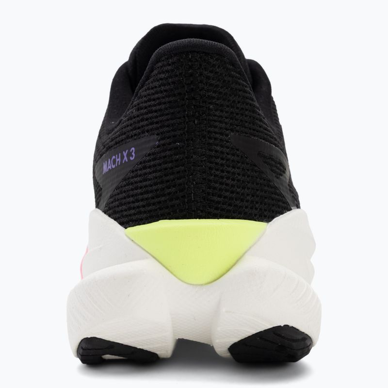Кросівки для бігу жіночі HOKA Mach X 3 black/neon nebula 6