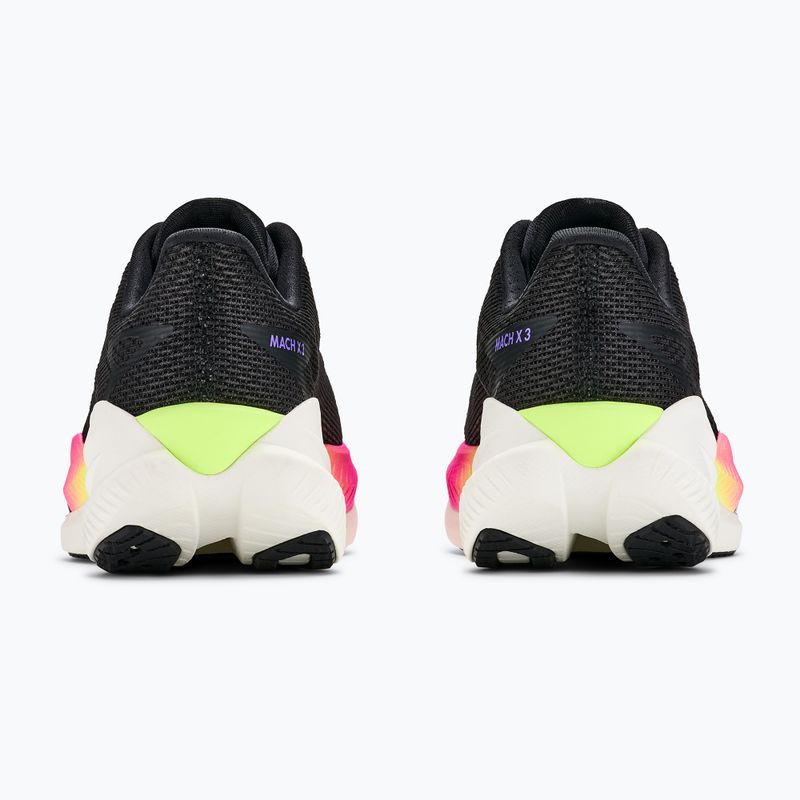 Кросівки для бігу жіночі HOKA Mach X 3 black/neon nebula 6