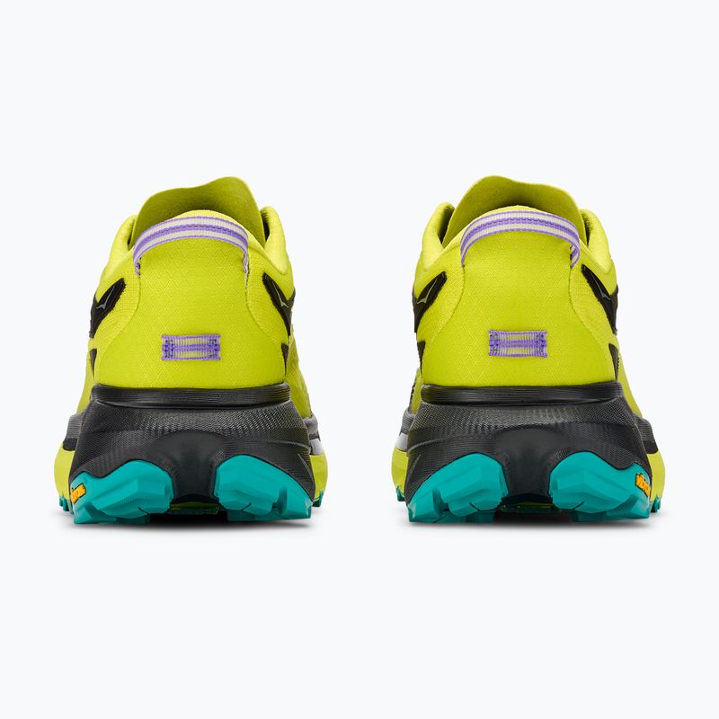 Кросівки для бігу чоловічі HOKA Mafate 5 black/hoka citrus 6