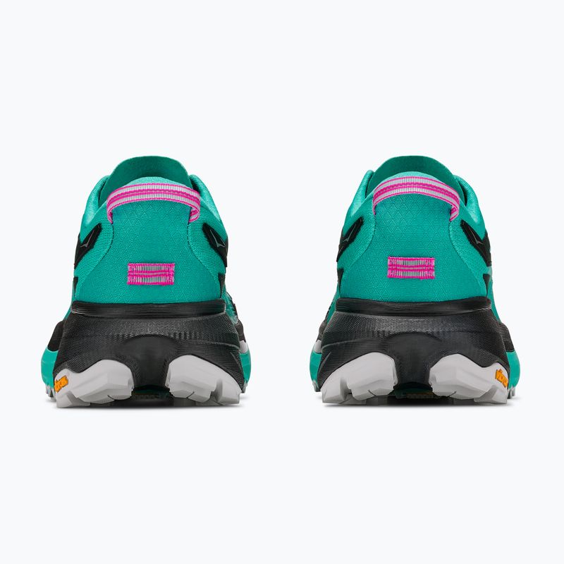 Кросівки для бігу жіночі HOKA Mafate 5 black/electric aqua 6
