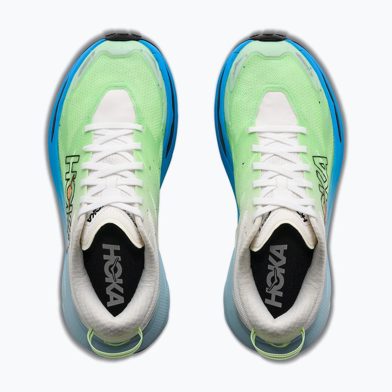 Кросівки для бігу жіночі HOKA Mafate 5 frost/tart apple 8