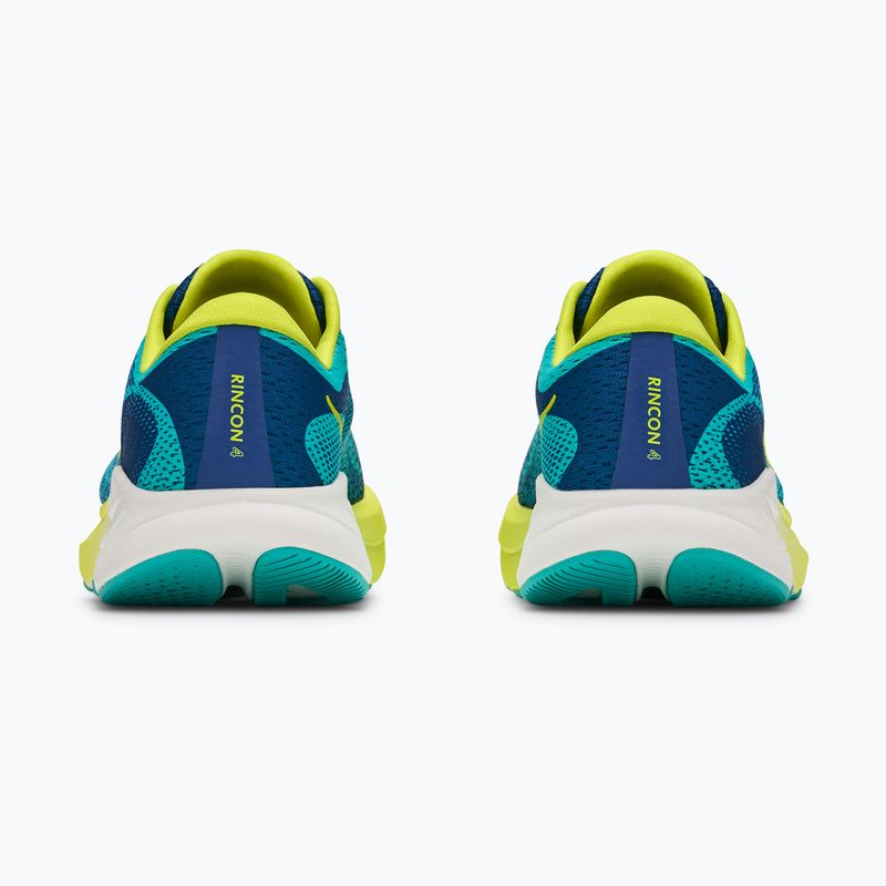 Кросівки для бігу дитячі HOKA Rincon 4 electric aqua/neon hoka citrus 6