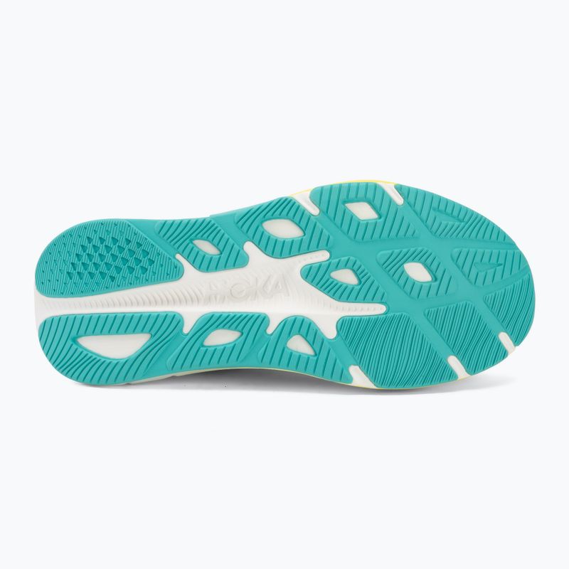 Кросівки для бігу дитячі HOKA Rincon 4 electric aqua/neon hoka citrus 4