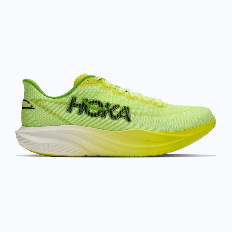 Кросівки для бігу чоловічі HOKA Mach 7 neon yuzu/hoka citrus 2