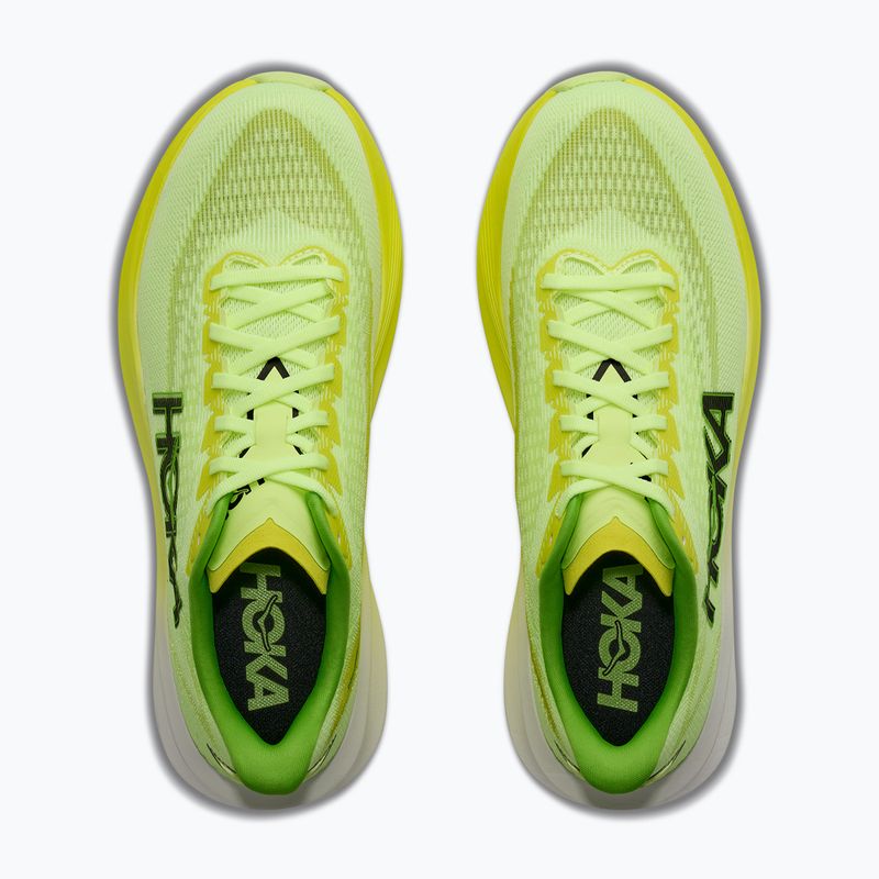 Кросівки для бігу чоловічі HOKA Mach 7 neon yuzu/hoka citrus 8
