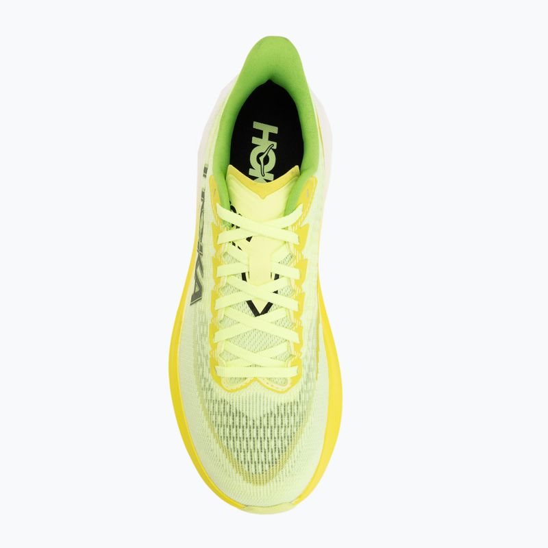 Кросівки для бігу чоловічі HOKA Mach 7 neon yuzu/hoka citrus 5