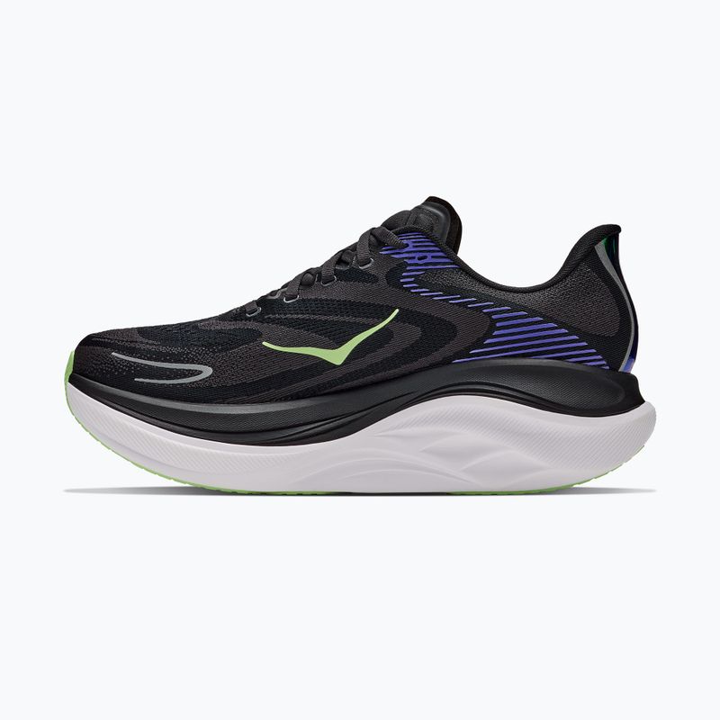 Кросівки для бігу чоловічі HOKA Skyward X 2 carbon black/neon nebula 3