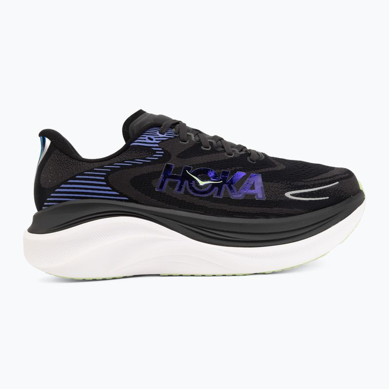 Кросівки для бігу чоловічі HOKA Skyward X 2 carbon black/neon nebula 2