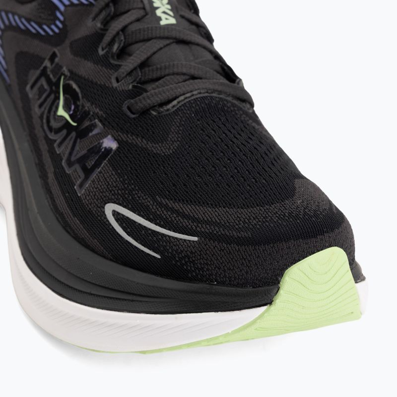 Кросівки для бігу чоловічі HOKA Skyward X 2 carbon black/neon nebula 7