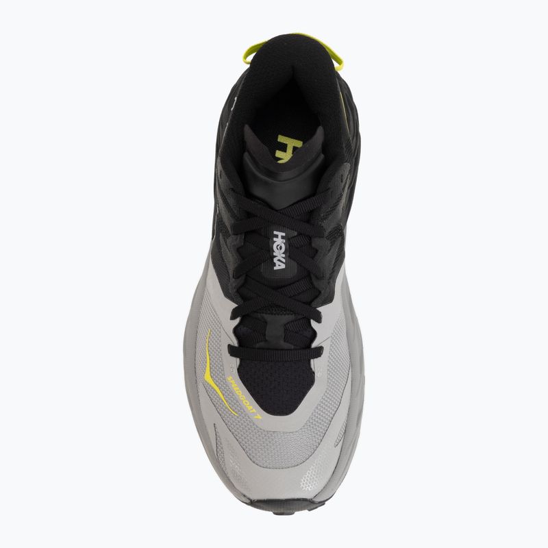 Кросівки для бігу чоловічі HOKA Speedgoat 7 black/stellar grey 5