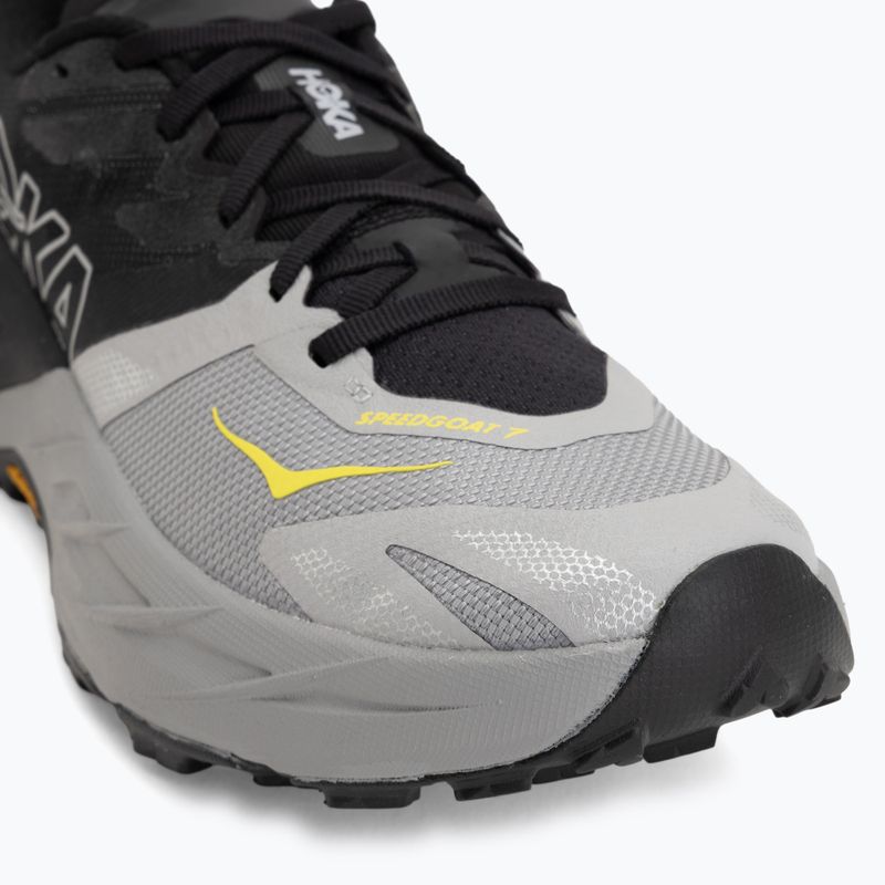 Кросівки для бігу чоловічі HOKA Speedgoat 7 black/stellar grey 7