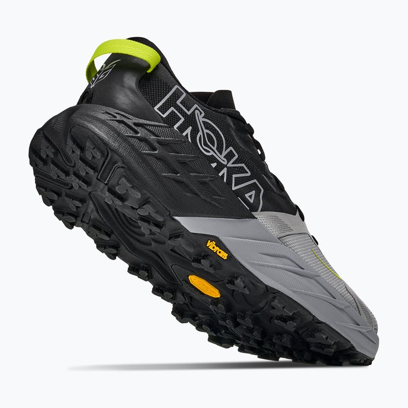 Кросівки для бігу чоловічі HOKA Speedgoat 7 black/stellar grey 5