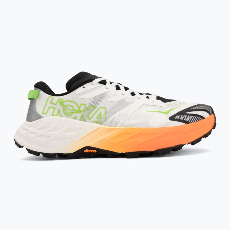 Кросівки для бігу чоловічі HOKA Speedgoat 7 frost/neon tangerine 2