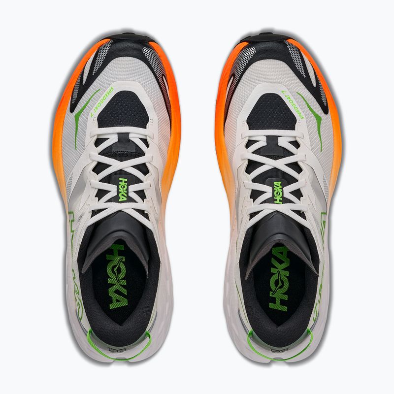 Кросівки для бігу чоловічі HOKA Speedgoat 7 frost/neon tangerine 8