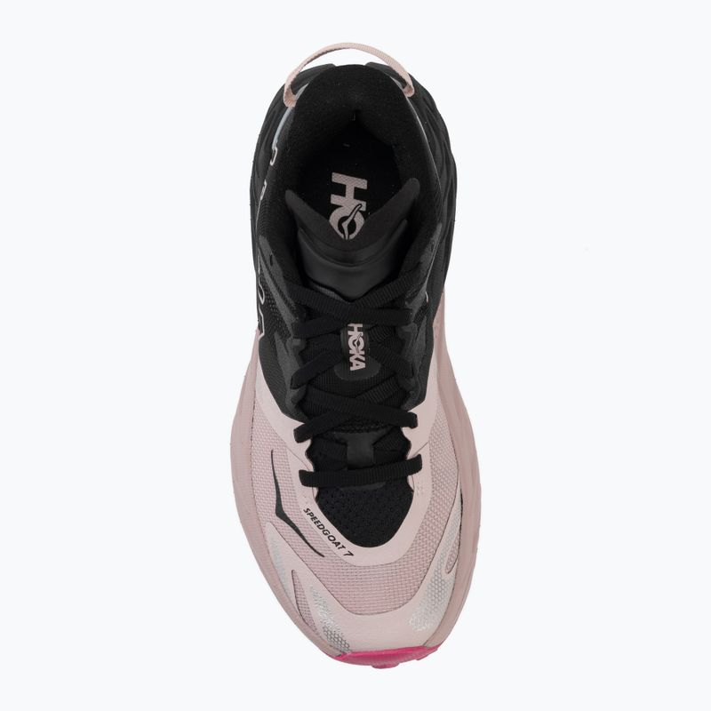 Кросівки для бігу жіночі HOKA Speedgoat 7 black/pink opal 5
