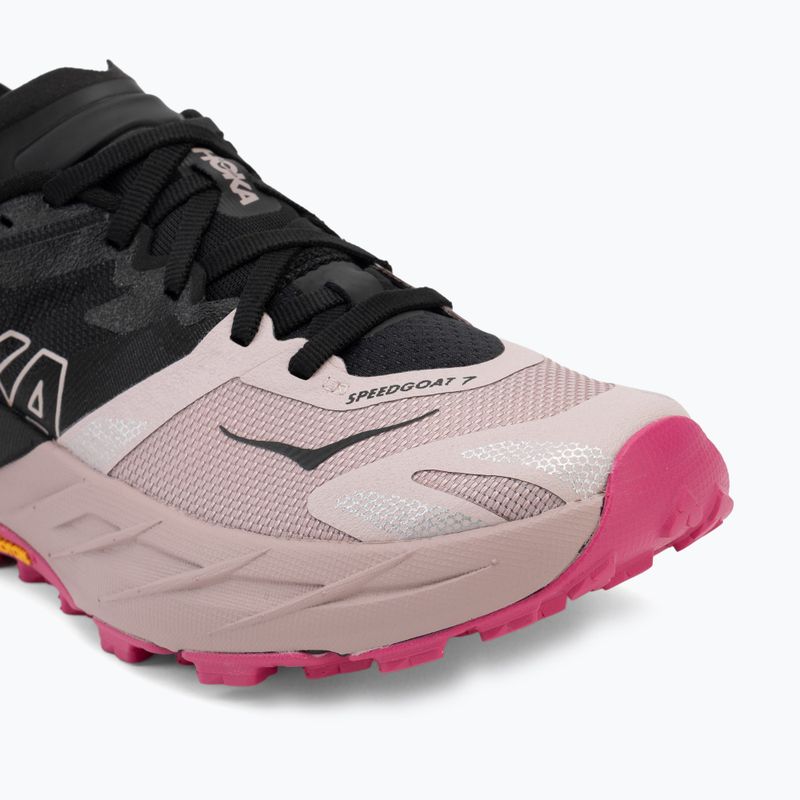 Кросівки для бігу жіночі HOKA Speedgoat 7 black/pink opal 7