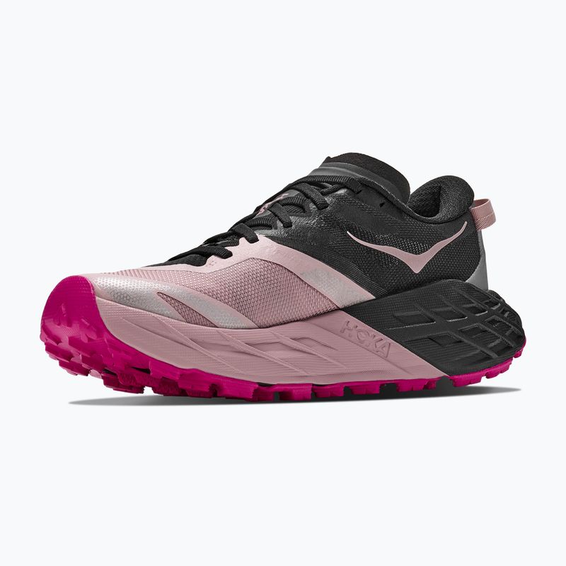 Кросівки для бігу жіночі HOKA Speedgoat 7 black/pink opal 4