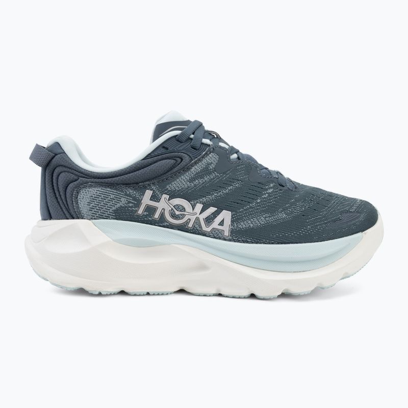Кросівки для бігу жіночі HOKA Gaviota 6 faded navy/glimmering blue 2