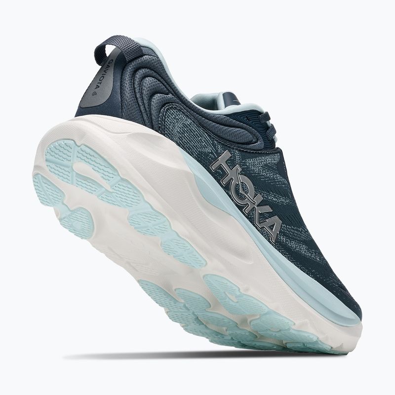 Кросівки для бігу жіночі HOKA Gaviota 6 faded navy/glimmering blue 4