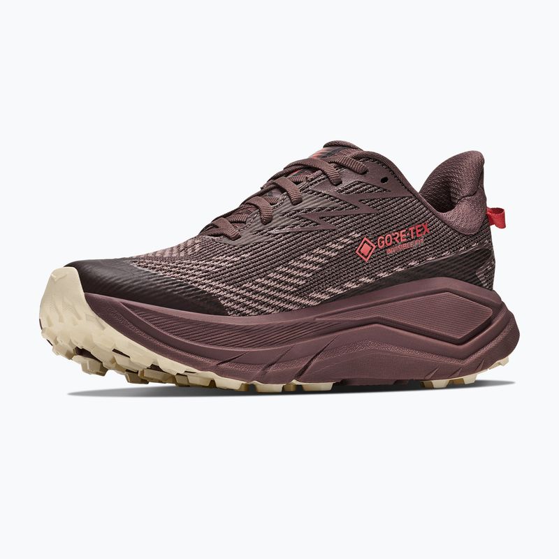 Кросівки для бігу жіночі HOKA Challenger 8 GTX black/varsity burgundy 2