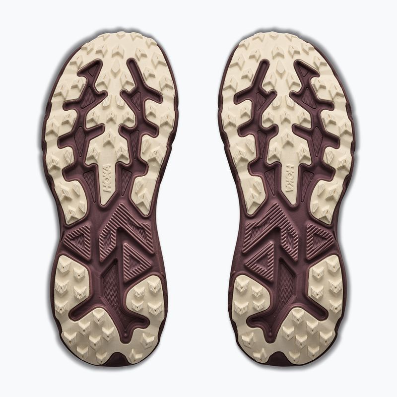 Кросівки для бігу жіночі HOKA Challenger 8 GTX black/varsity burgundy 6