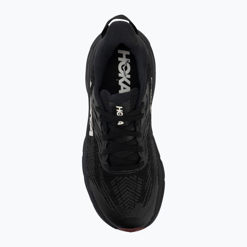 Кросівки для бігу жіночі HOKA Challenger 8 GTX black/varsity burgundy 5
