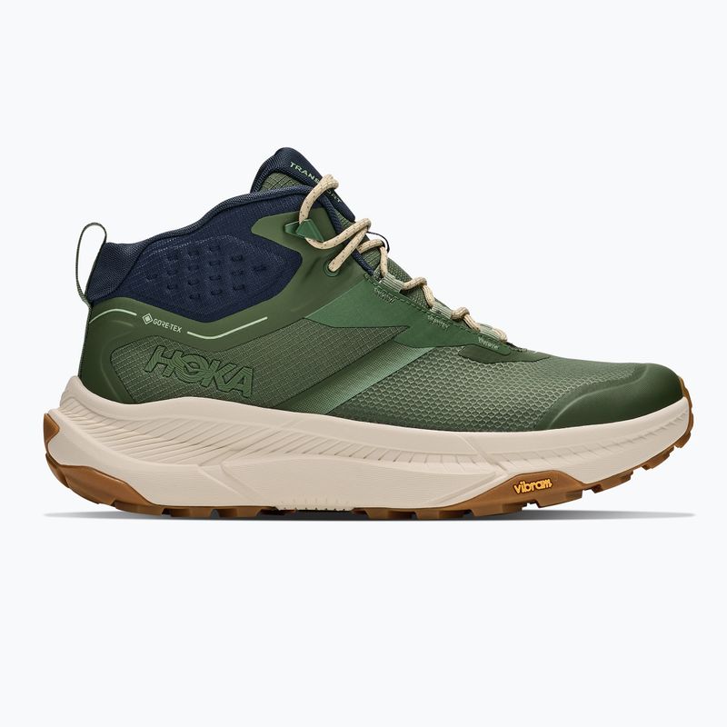 Взуття трекінгове чоловіче HOKA Transport Hike GTX nettle leaf/alabaster 2