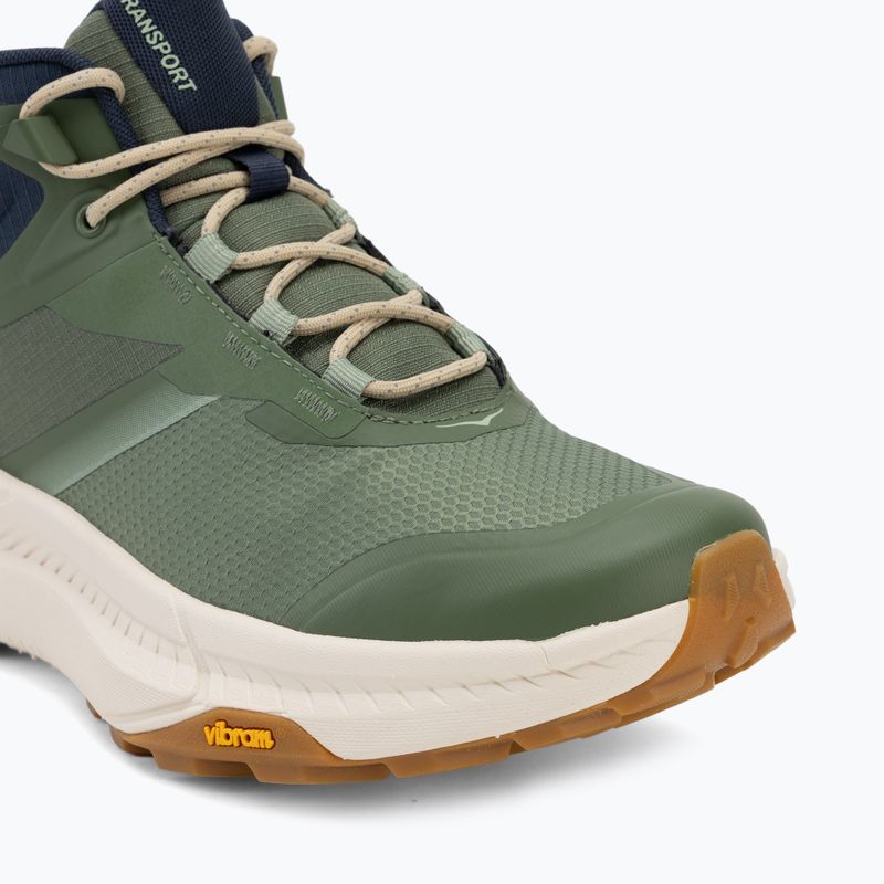 Взуття трекінгове чоловіче HOKA Transport Hike GTX nettle leaf/alabaster 7