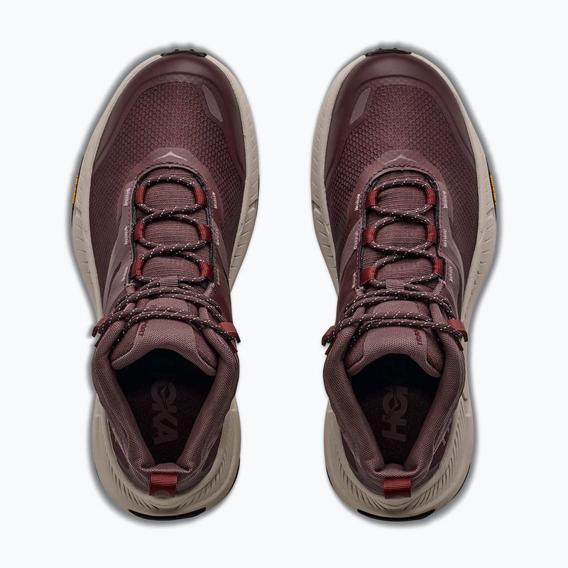 Взуття трекінгове чоловіче HOKA Transport Hike GTX deep mauve/smoky quartz 8