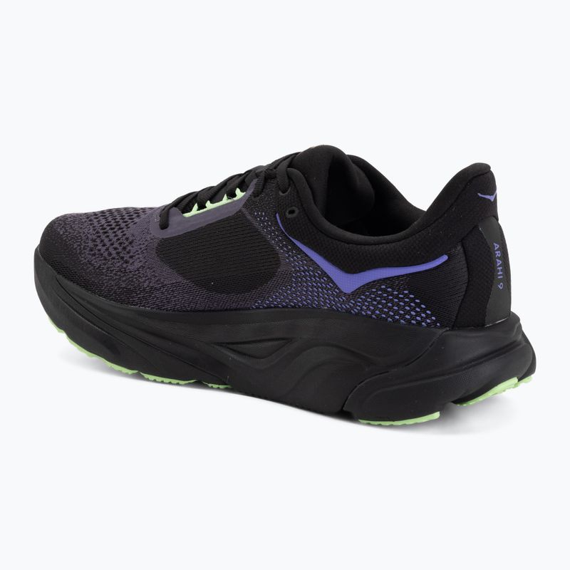 Кросівки для бігу чоловічі HOKA Arahi 9 black/squid ink 3