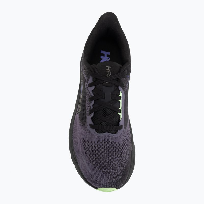 Кросівки для бігу чоловічі HOKA Arahi 9 black/squid ink 5